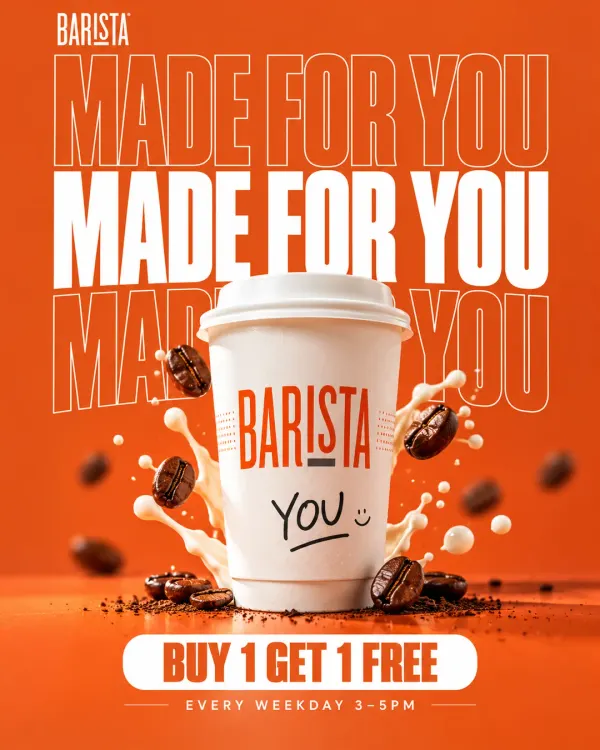 Barista — Made For You (Buy 1 Get 1)